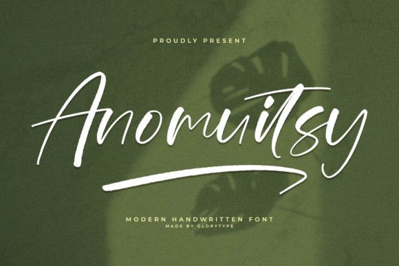 Anomuitsy: A Handwritten Font Built for Editorial Storytelling