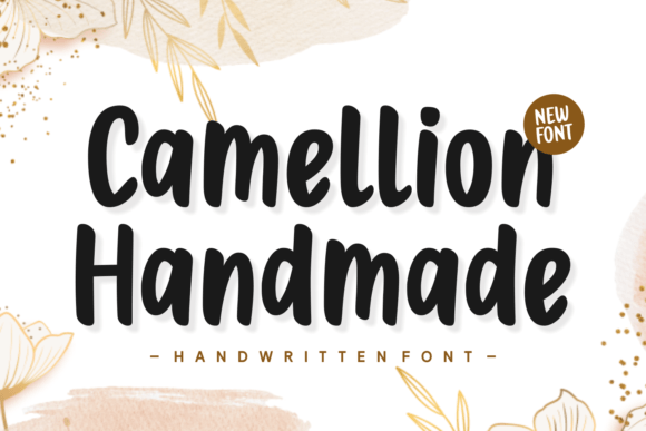 Camellion Handmade: A Script Font for Marketers Who Value Clarity