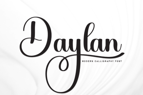 Daylan: A Romantic Calligraphy Font for Handmade Product Creators