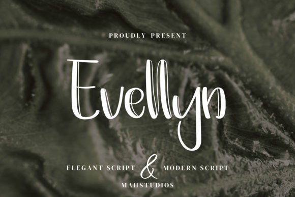 Evellyn Font: A Handwritten Typeface for Digital Designers