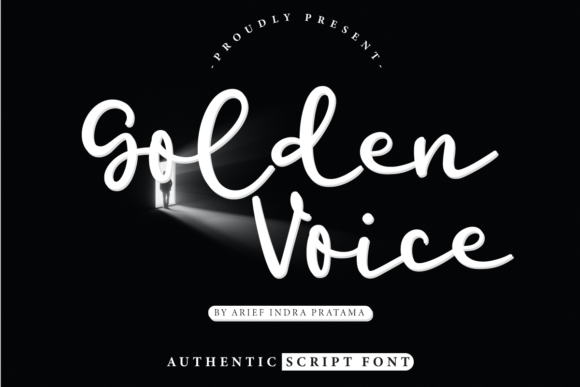 Golden Voice: A Designer's Review of This Script Font for Campaigns