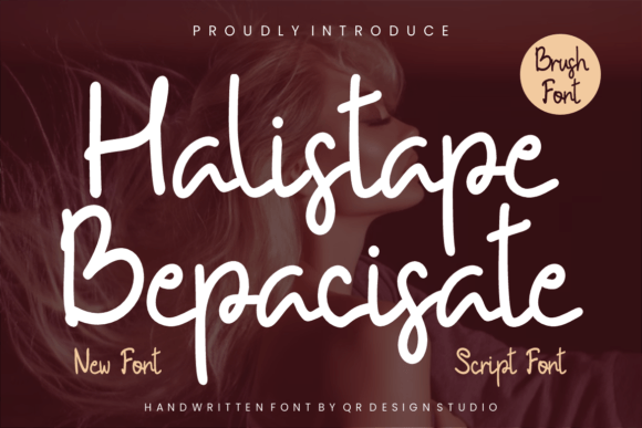 Halistape Bepacisate: A Charming Script Font for Business Branding