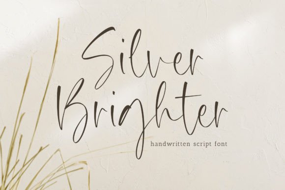 How Silver Brighter Became My Go-To Handwritten Font for Branding Work