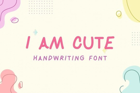 I Am Cute: A Gentle Script Font for Editorial Warmth