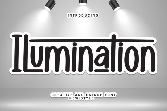 Ilumination: A Handwritten Font for Small Business Branding