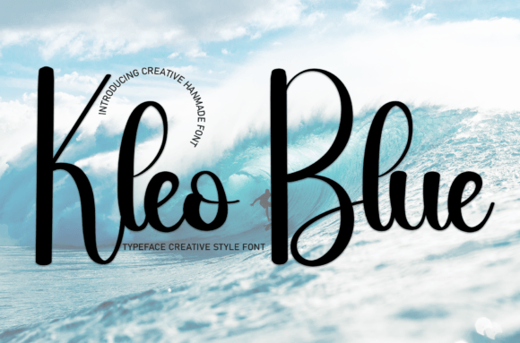Kleo Blue: A Friendly Handwritten Font for Editorial Design