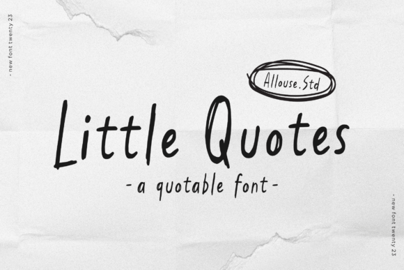 Little Quotes: A Handwritten Font to Elevate Your Brand’s Story
