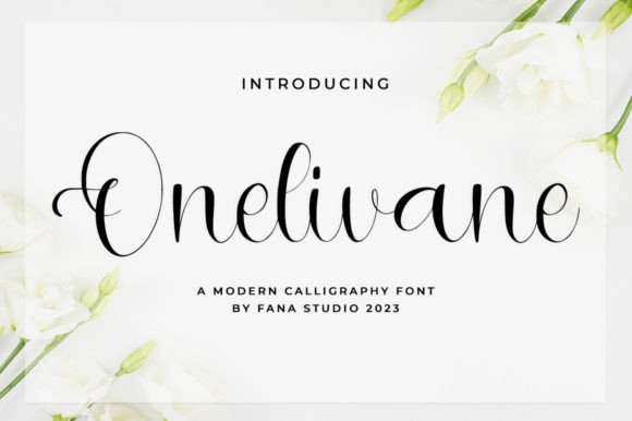 Onelivane Script: A Refined Font for Small Business Branding