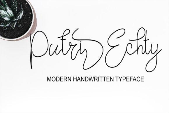 Putri Echty: A Handwritten Font That Gives Your Small Business a Distinctive Voice