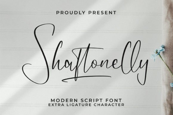 Shaftonelly: A Script Font for Polished Small Business Branding