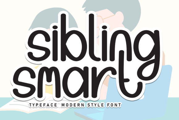 Sibling Smart: A Handwritten Font for Small Business Branding