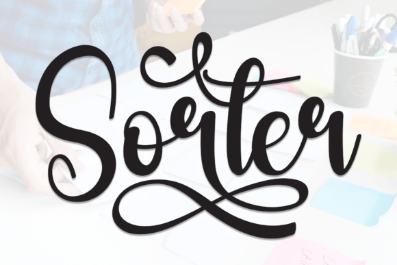 Sorter Font Review: A Handwritten Display Font for Editorial Warmth