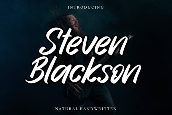 Steven Blackson: A Handwritten Font That Earned Its Place in My Branding Toolkit