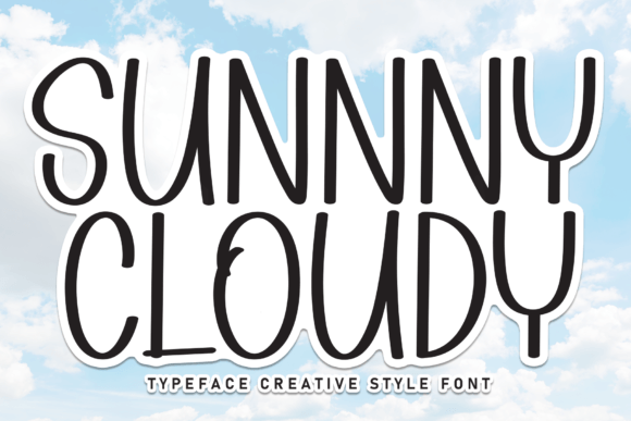 Sunny Cloudy Brings Playful Charm to Handwritten Branding
