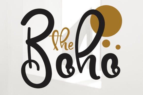The Boho Font: A Sweet Script for Editorial Design