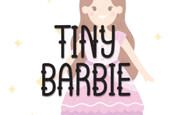 Tiny Barbie: A Handwritten Font Review for Makers