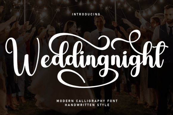 Weddingnight: A Script Font Built for Modern Web Design