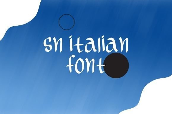 Why Sn Italian Is the Font Your Next Campaign Needs